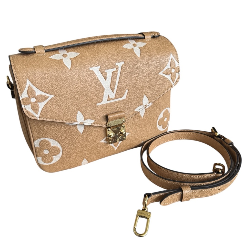 Louis Vuitton Tan Monogram Crossbody Bag